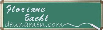 Floriane Bachl Visitenkarte